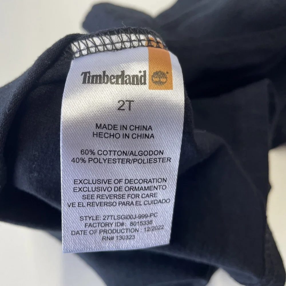 Timberland logo black